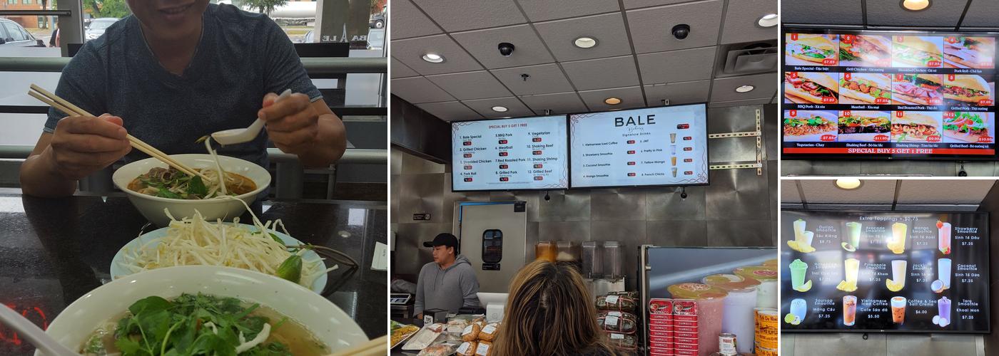 Ba Le Menu
