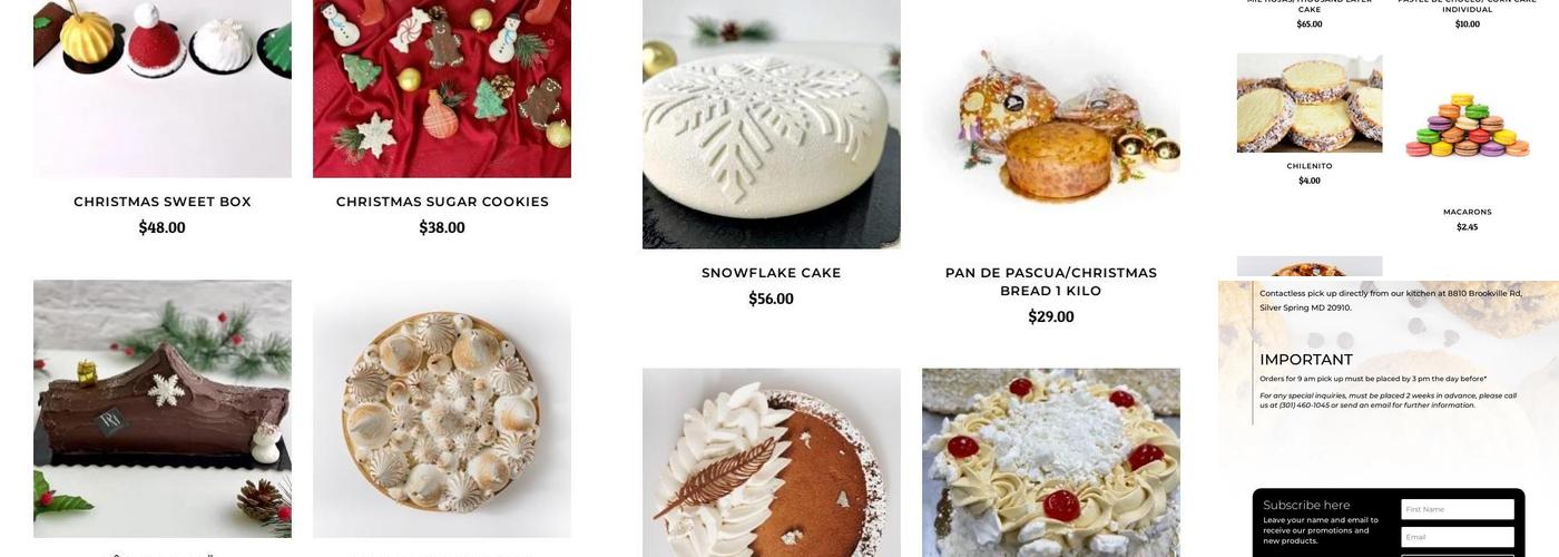 Patisserie Manuel Menu