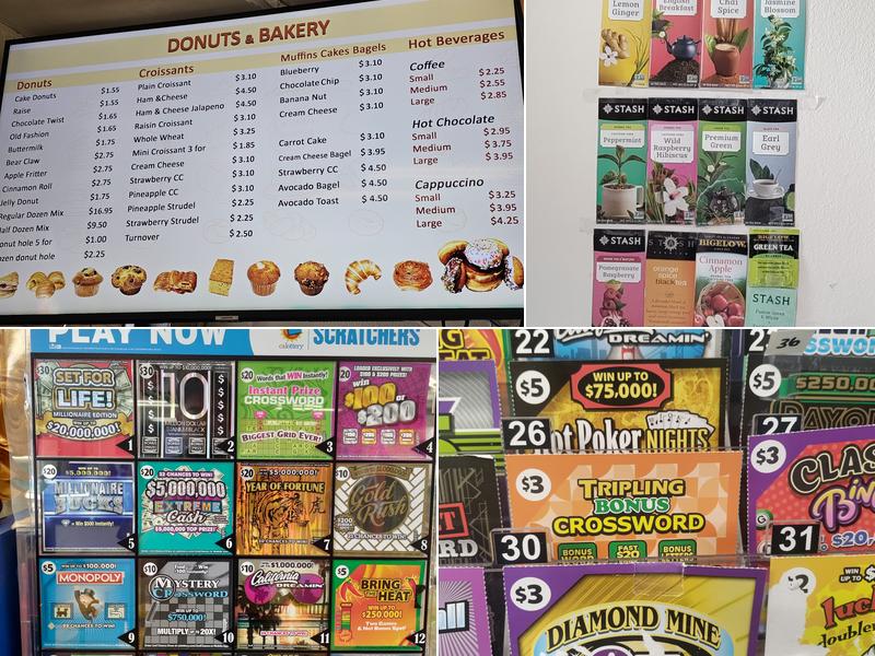 Daily Donuts Menu