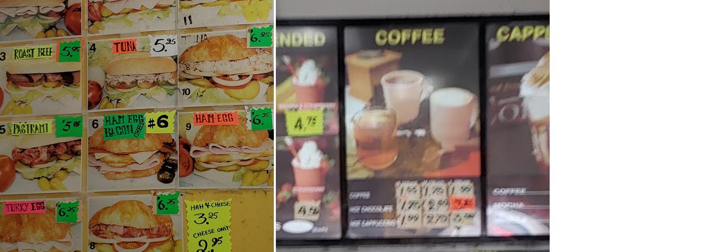 Decor Donuts Menu