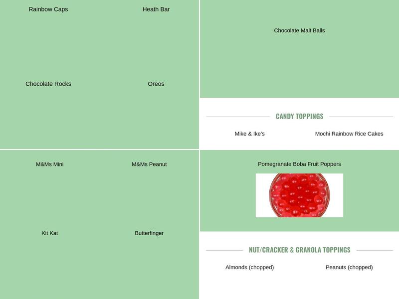 Swirl San Anselmo Menu