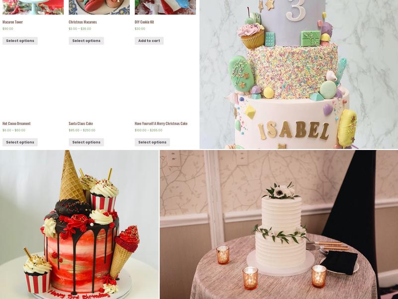 Fluffy Thoughts Cake Menu