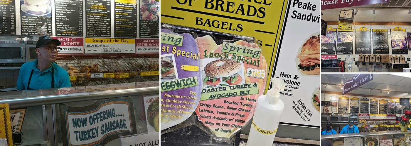 Chesapeake Bagel Bakery Menu