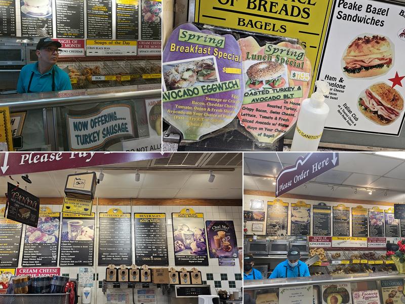 Chesapeake Bagel Bakery Menu