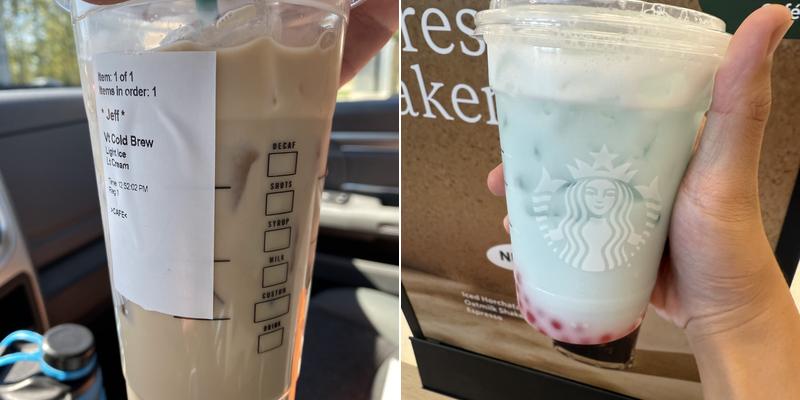 Starbucks Coffee Company Menu