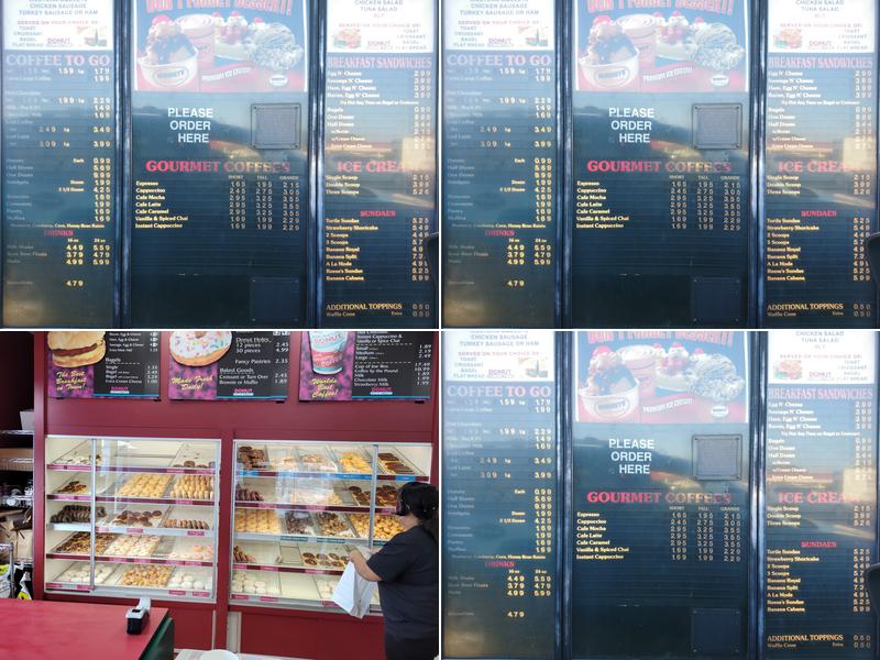 Donut Connection Menu