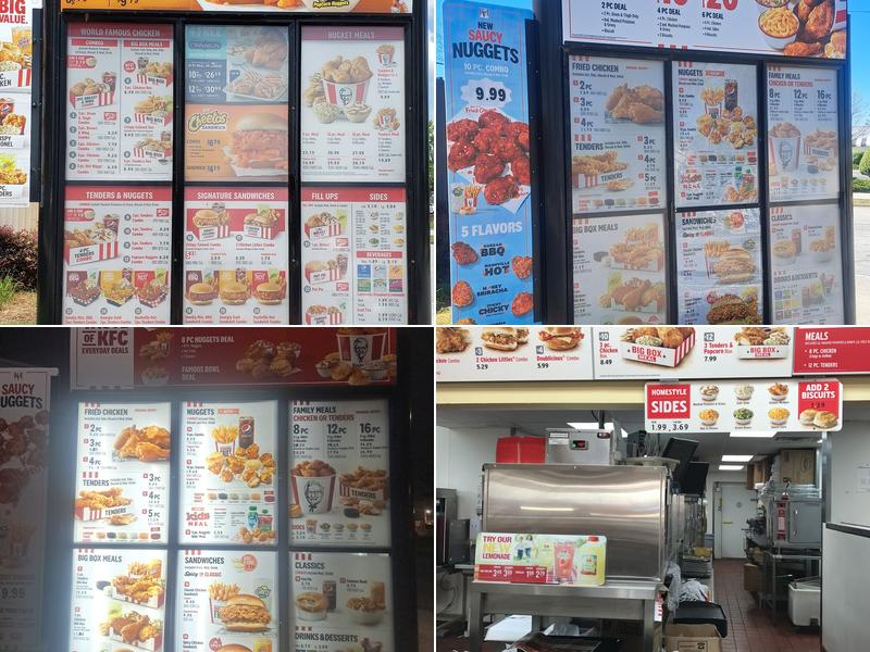 KFC Menu