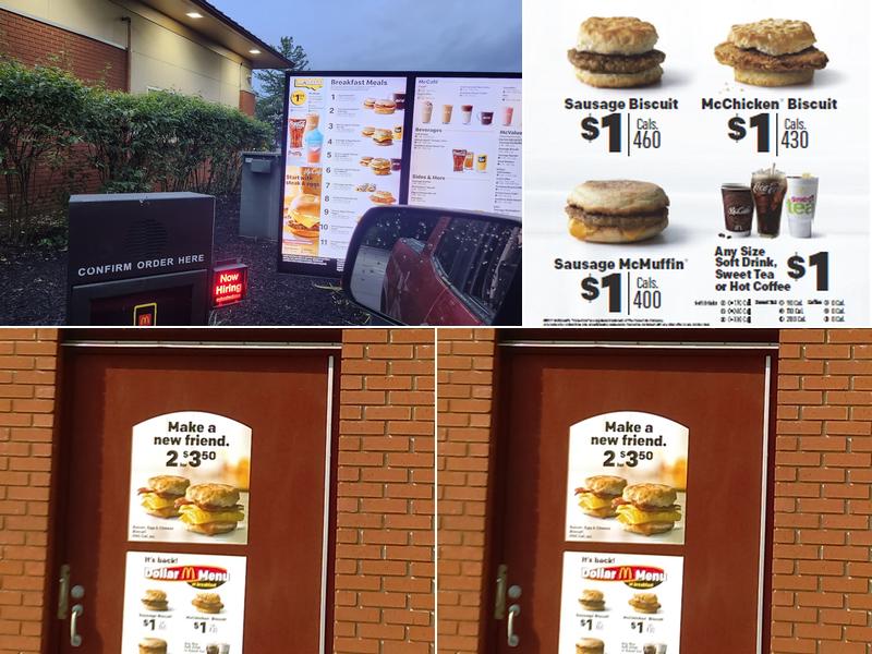 McDonald's Menu