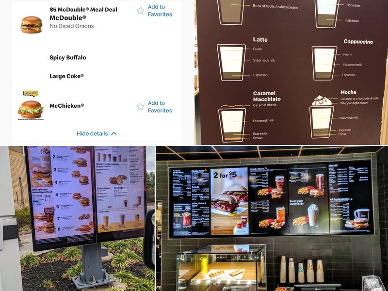 McDonald's Menu
