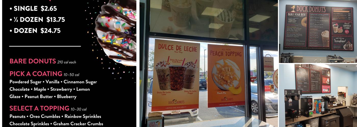 Duck Donuts Menu