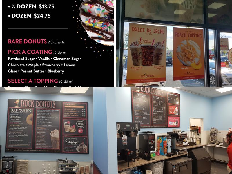 Duck Donuts Menu