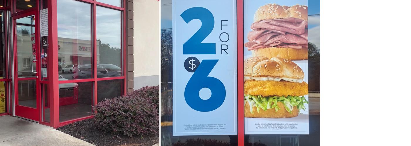Arby's Menu