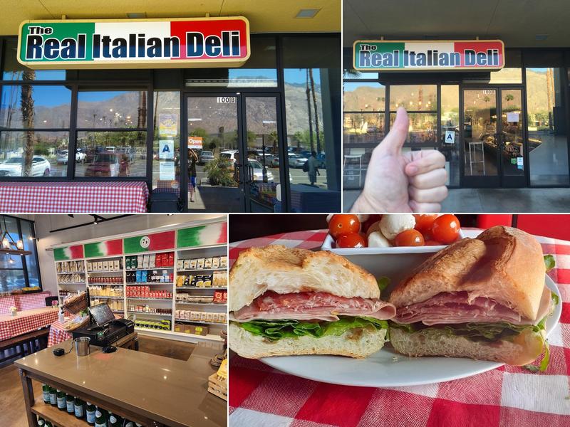 The Real Italian Deli of Palm Springs 100 S Sunrise Way B, Palm Springs
