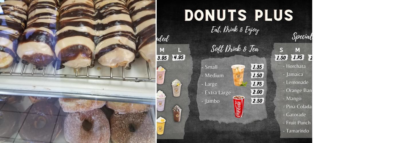 Donuts Plus Menu