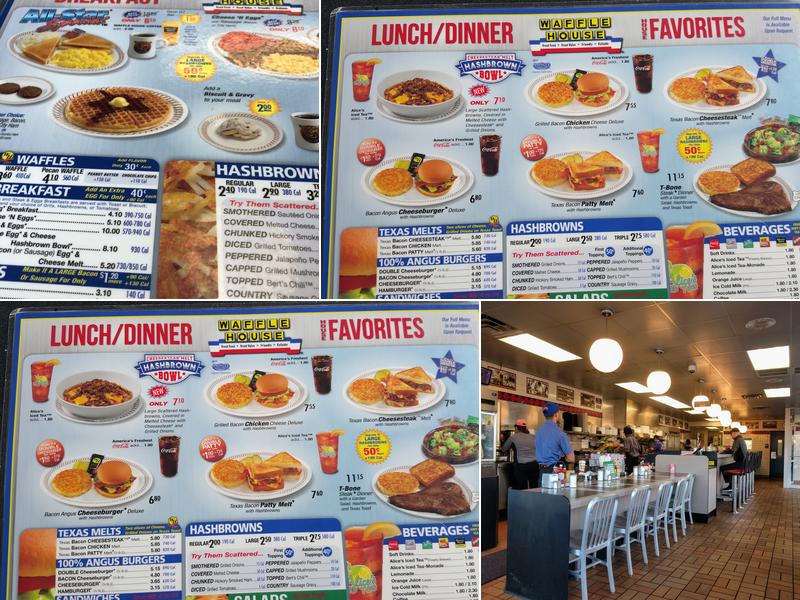Waffle House Menu
