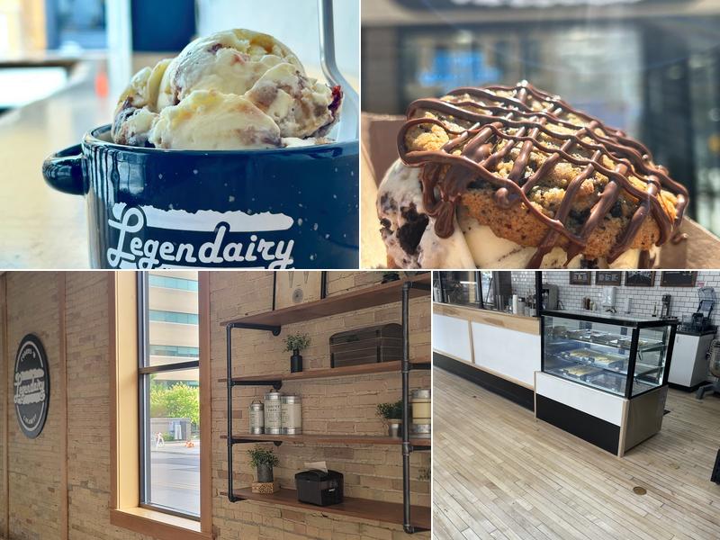 Legendairy Cookies 'N Creamery 101 E College Ave, Appleton