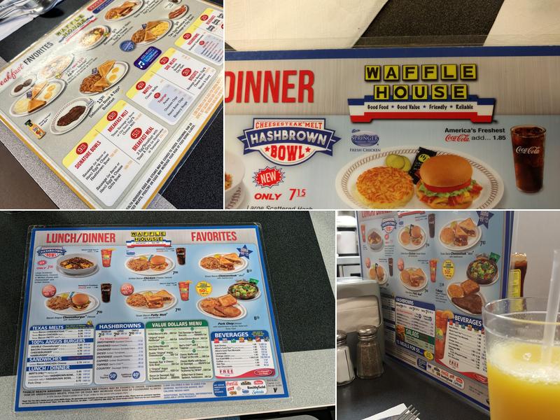 Waffle House Menu