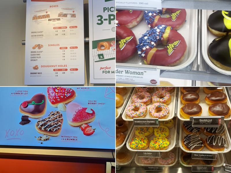 Krispy Kreme Menu