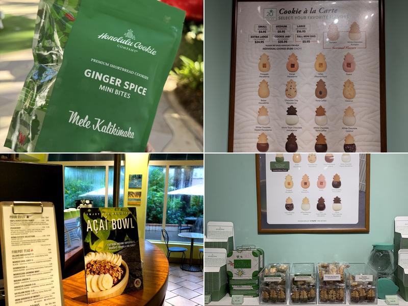 Honolulu Cookie Company Menu