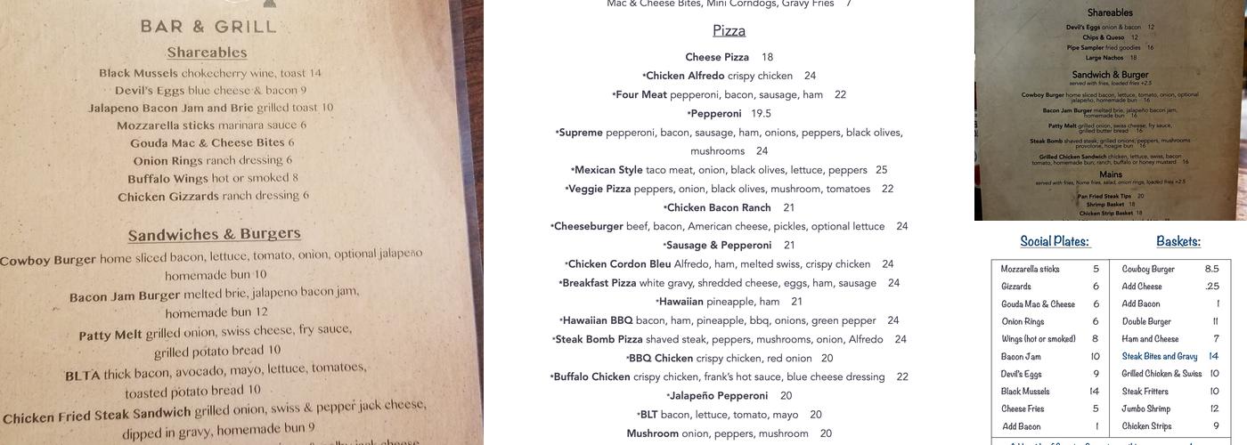 The Pipe Menu