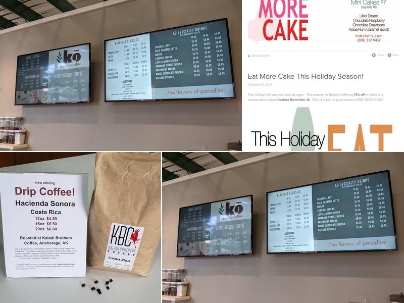 Ko Bakery Menu