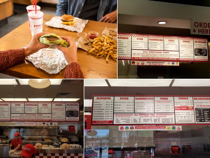 Five Guys Menu