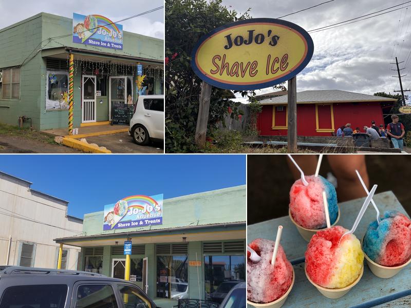 JoJo's Shave Ice 9734 Kaumualii Hwy, Waimea