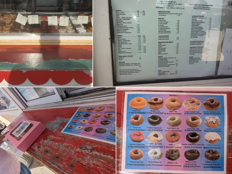 Dan-D-Donuts & Deli Menu