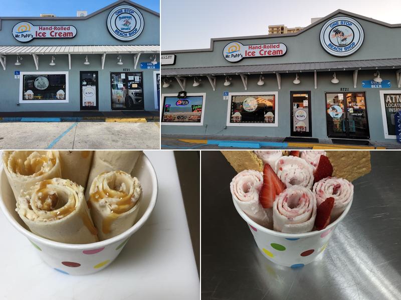 Mr. Puff's Hand-Rolled Ice Cream