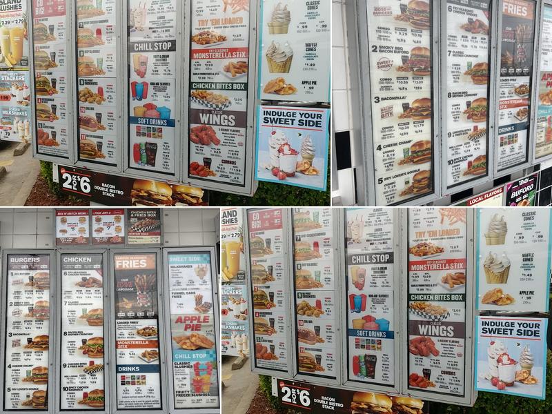 Checkers Menu