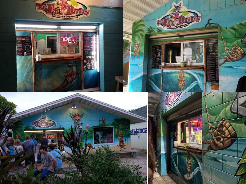 The Fat Donkey Ice Cream and Fine Desserts 247 Minutemen Causeway, Cocoa Beach
