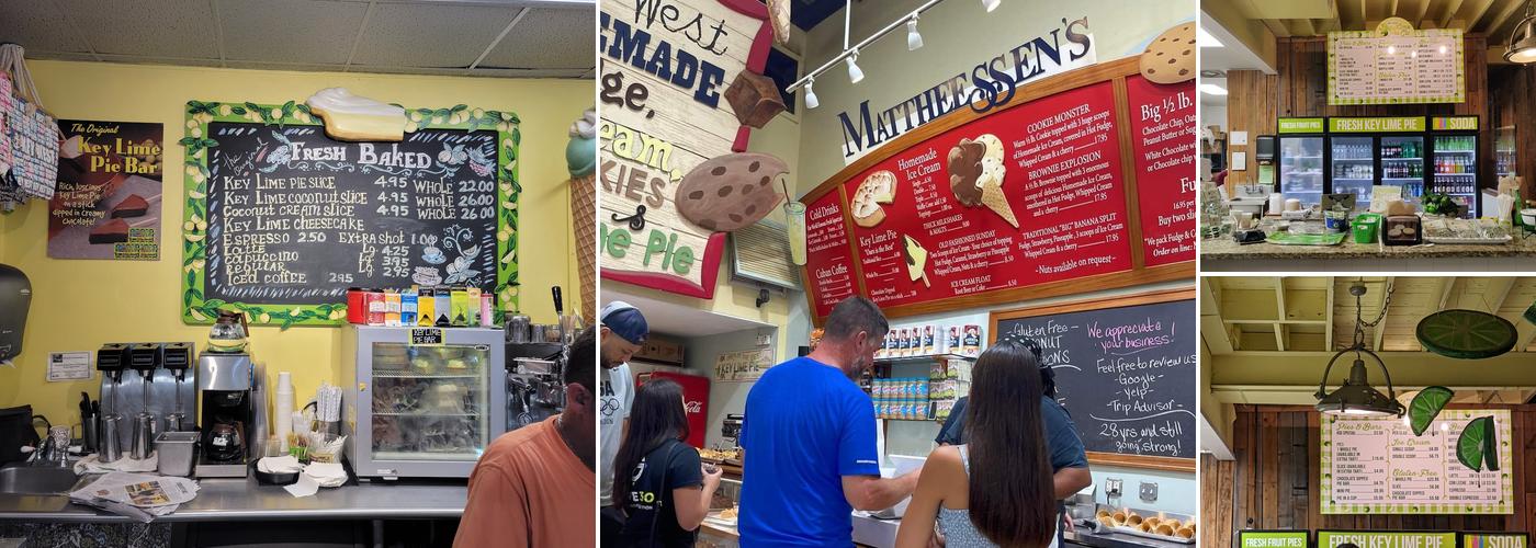 Key Lime Pie Bakery Menu