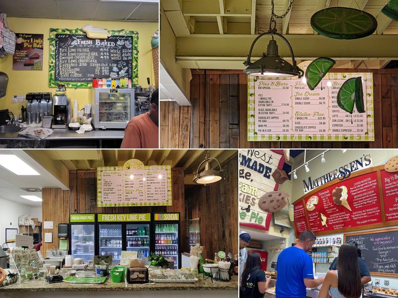 Key Lime Pie Bakery Menu