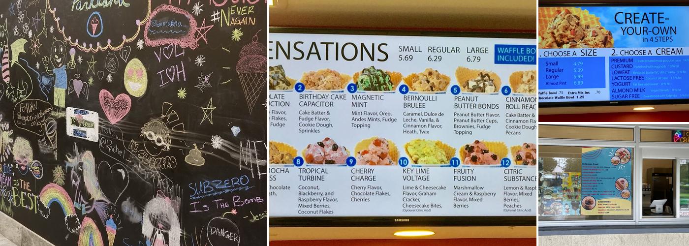 Sweet Lou's Concessions of Parkland Menu