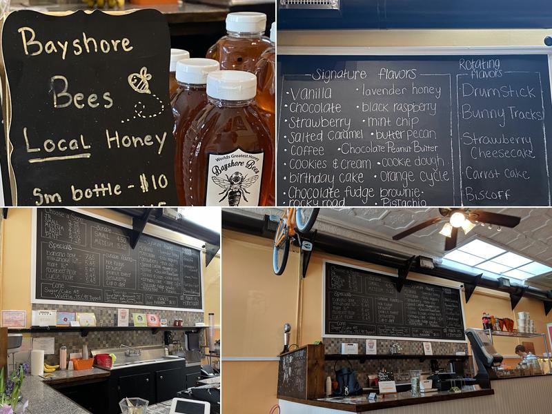 Orange Cycle Creamery Menu