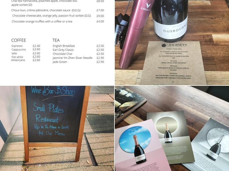 JOURNEYS Wine Bar And Restaurant Menu