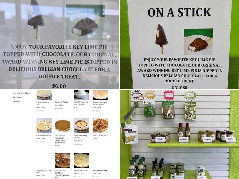 CARIBBEAN PIE COMPANY Menu