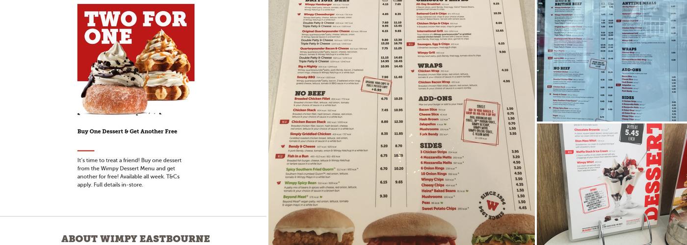 Wimpy Menu