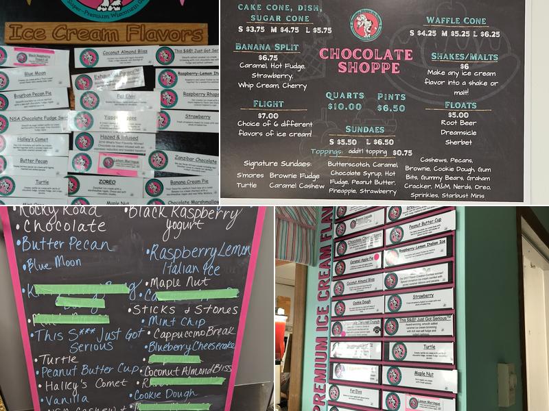 Grab A Cone Menu