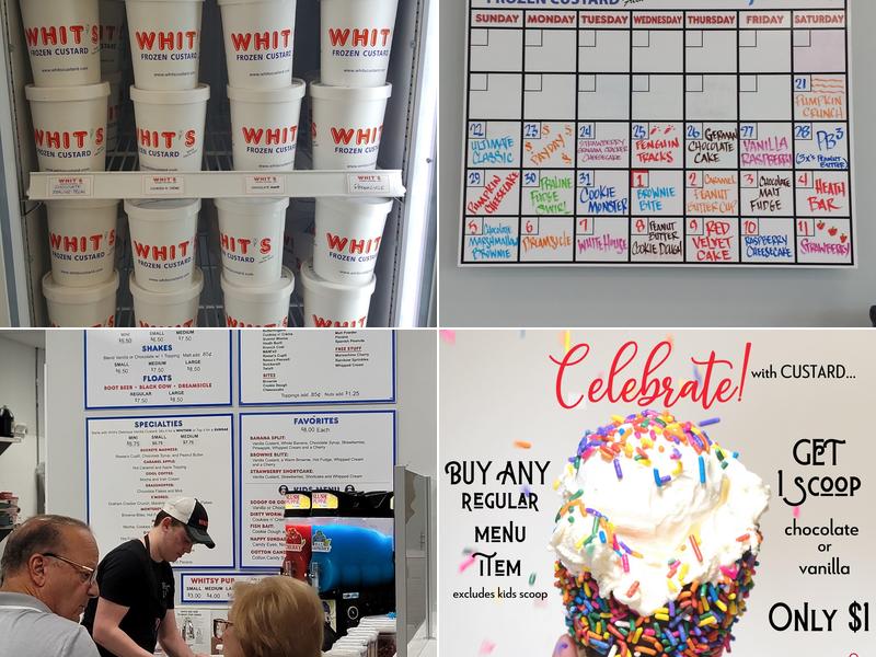 Whit's Frozen Custard of Stuart Menu