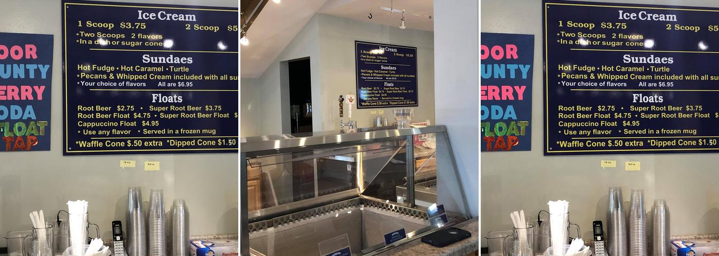 Grumpy's Fish Creek Menu