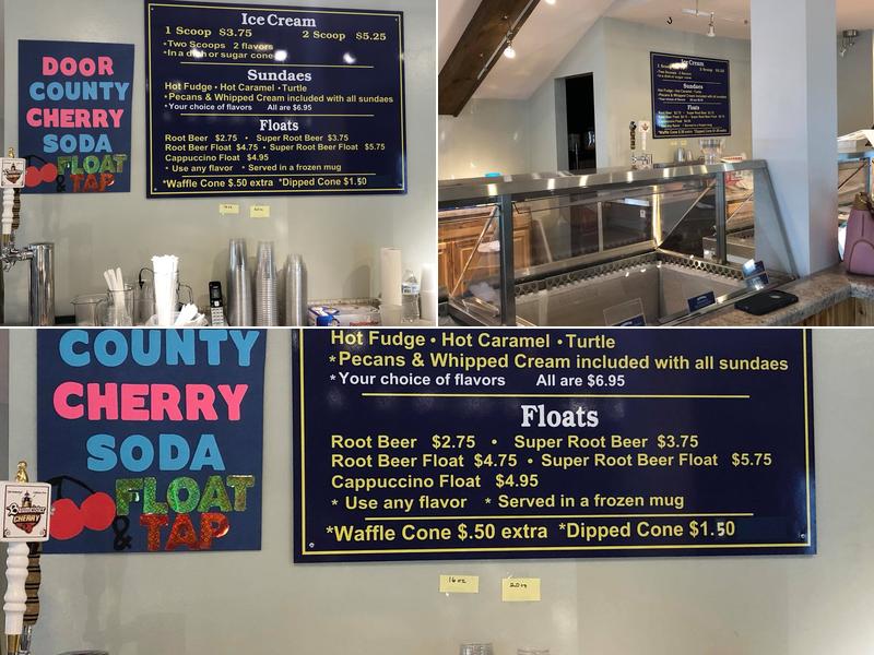 Grumpy's Fish Creek Menu