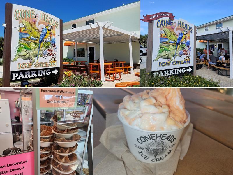 Cone Heads Ice Cream 570 A1A Beach Blvd, St. Augustine