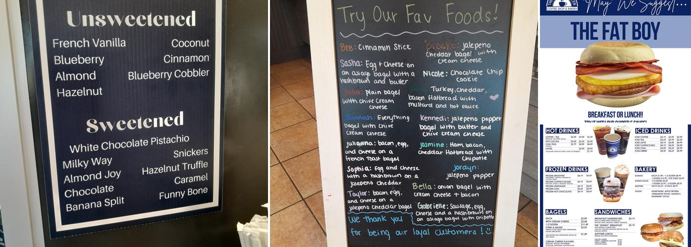 Baker's Dozen of Plainfield Menu
