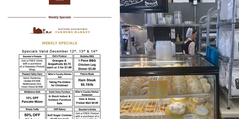 A & R Bakery Menu