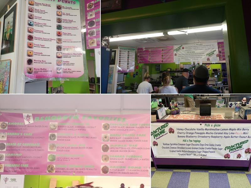 Fractured Prune Menu