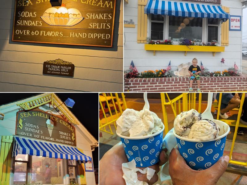 Sea Shell Ice Cream 300 Rio Grande Ave, Wildwood