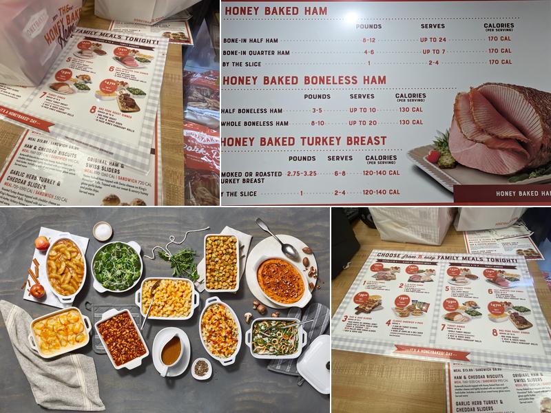 The Honey Baked Ham Company Menu