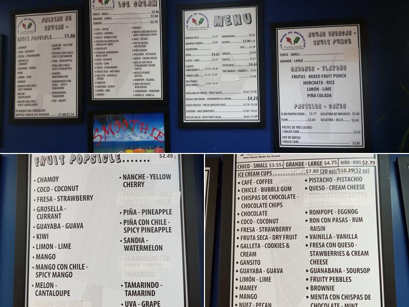 La Mejor De Michoacan Inc Menu