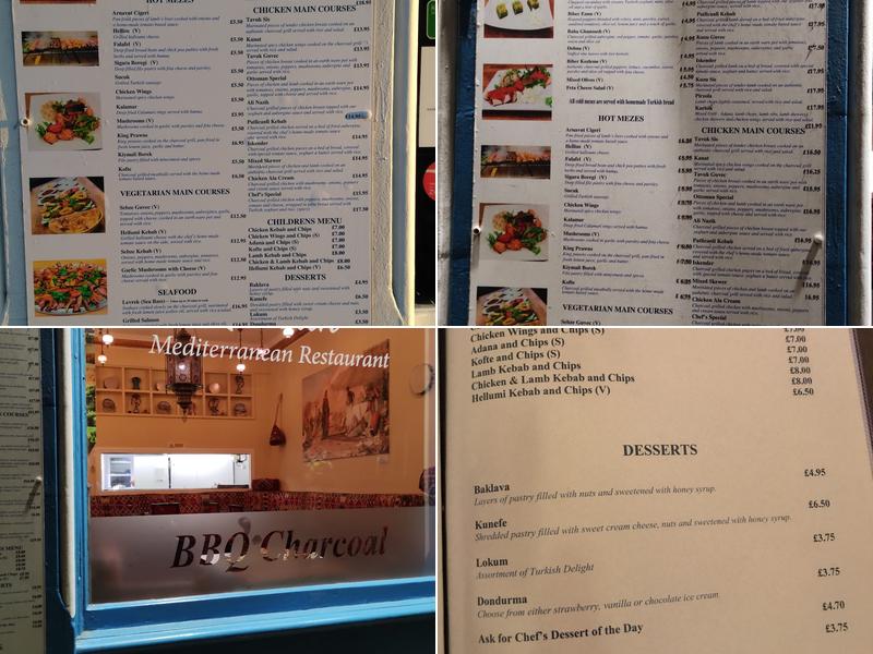 Kezban Mediterranean Restaurant Menu